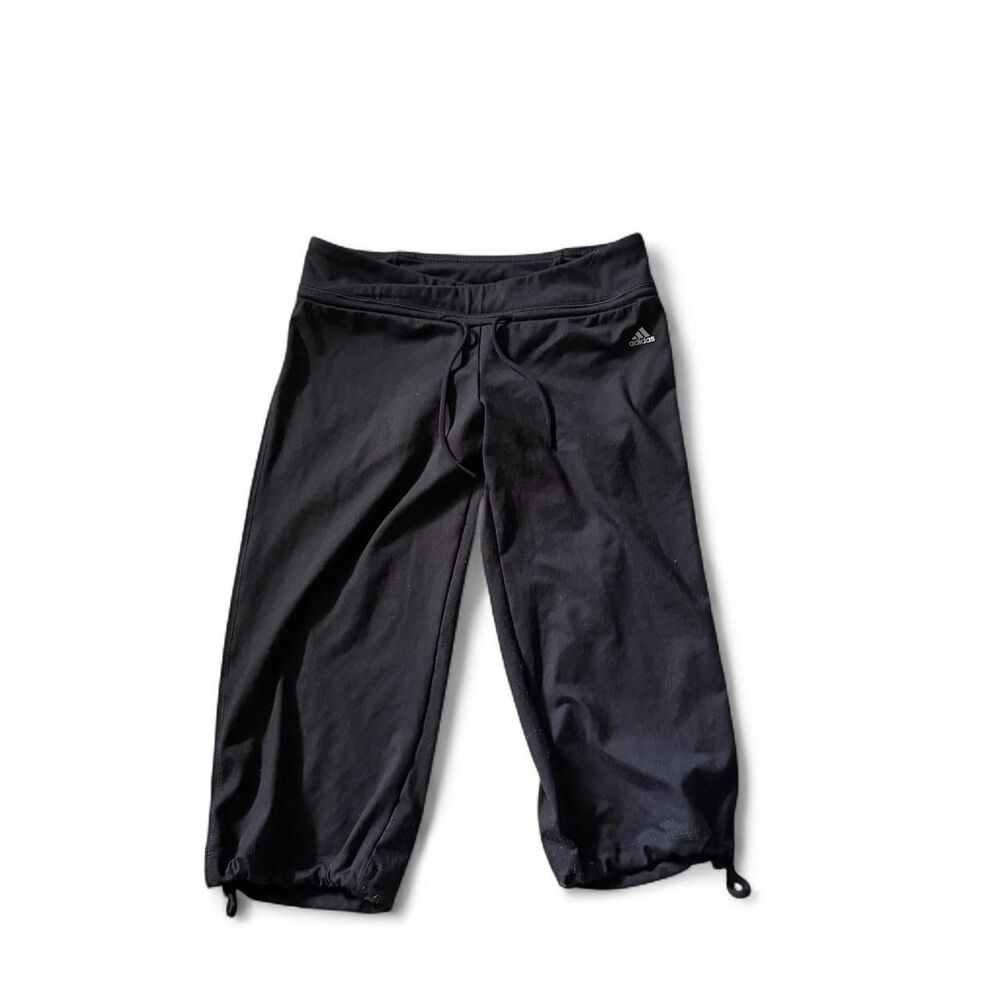 Adidas Women's Black and White Trousers
